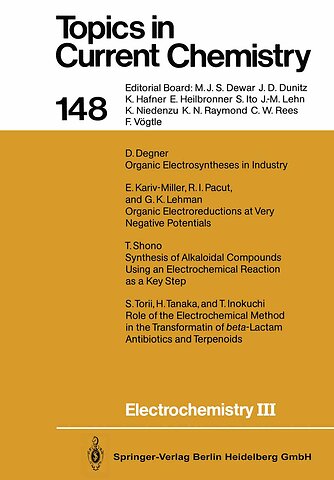 Electrochemistry III