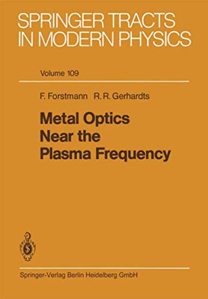Metal Optics Near the Plasma Frequency