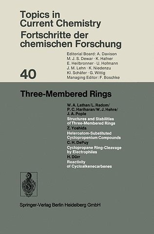 Three-Membered Rings