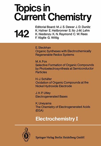 Electrochemistry I