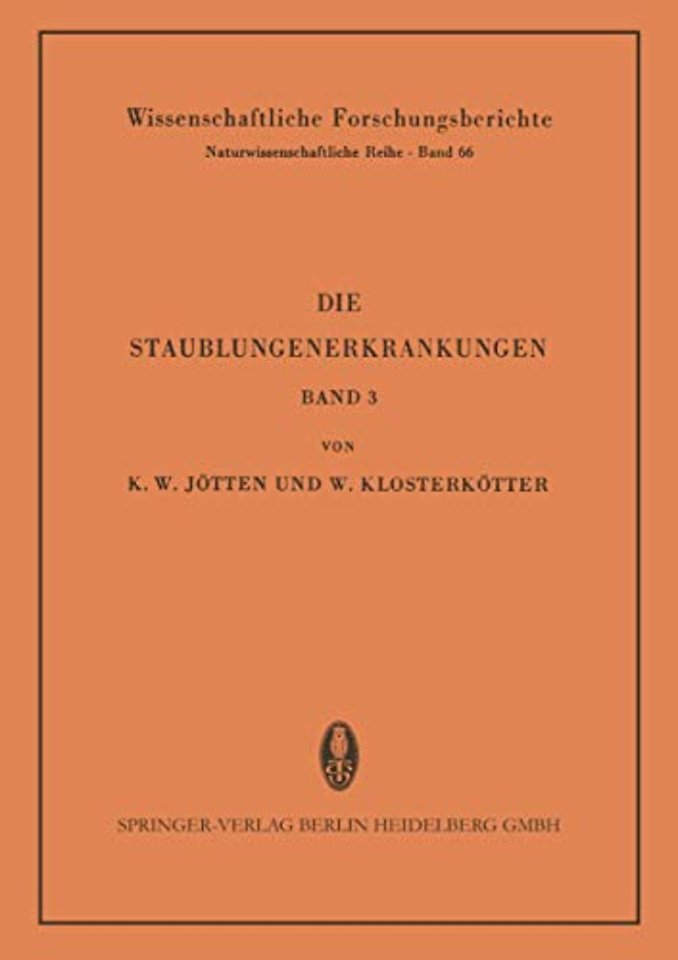 Die Staublungenerkrankungen