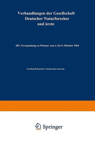 Verhandlungen der Gesellschaft Deutscher Naturforscher und Ärzte