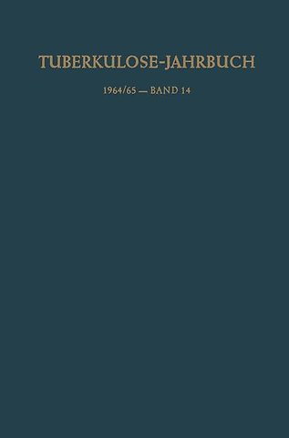 Tuberkulose-Jahrbuch 1964/65 — Band 14