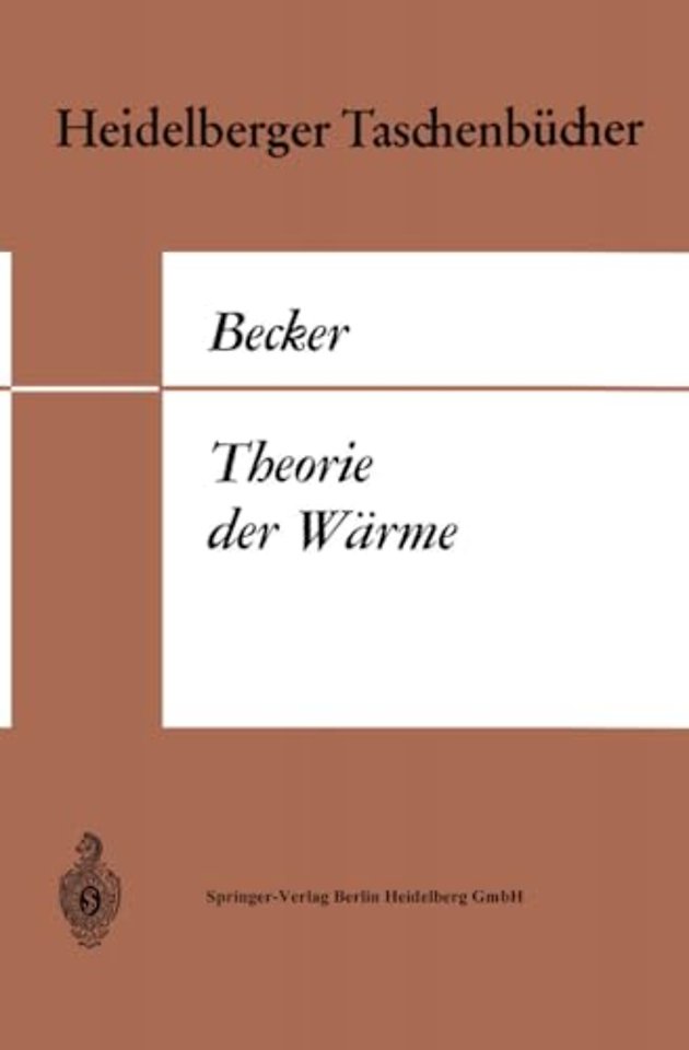 Theorie der Warme