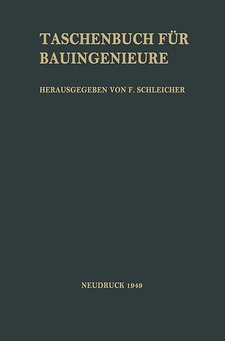Taschenbuch für Bauingenieure