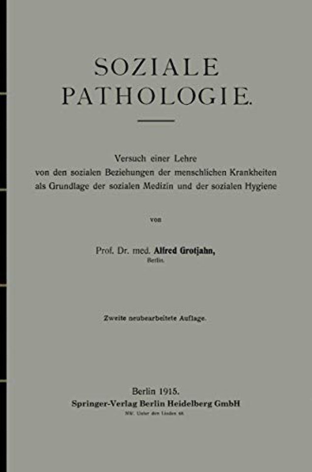 Soziale Pathologie