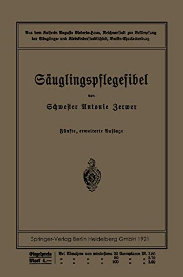 Säuglingspflegefibel