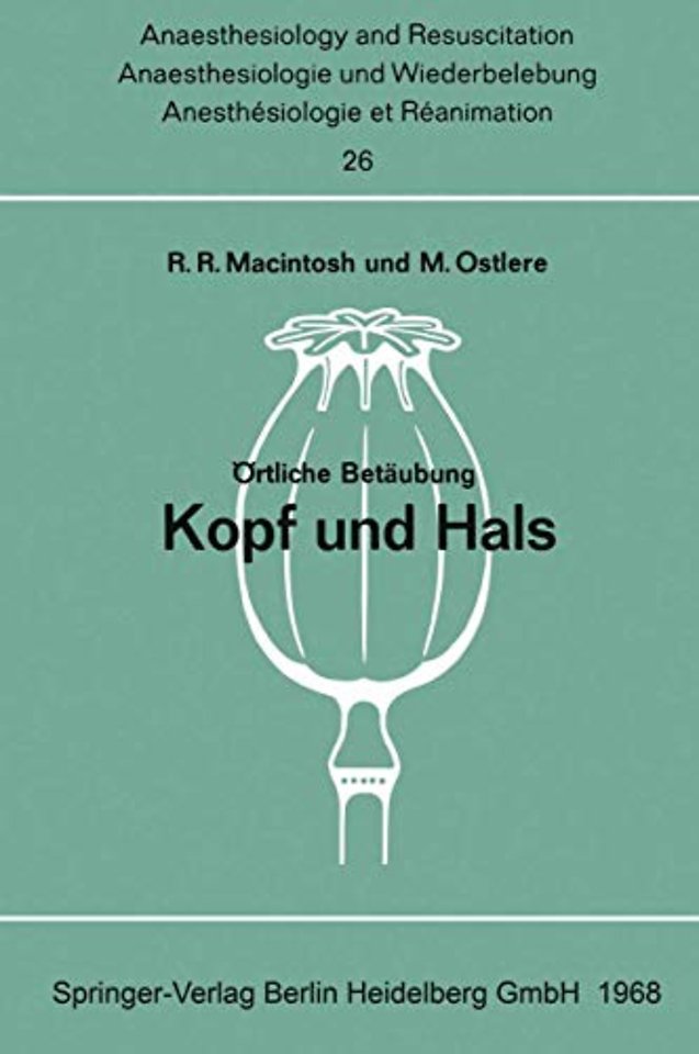 Örtliche Betäubung Kopf und Hals