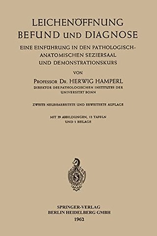 Leichenoffnung Befund und Diagnose
