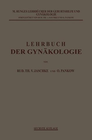 Lehrbuch der Gynäkologie
