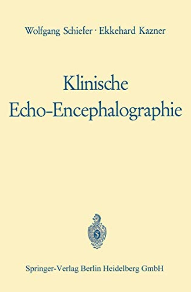Klinische Echo-Encephalographie