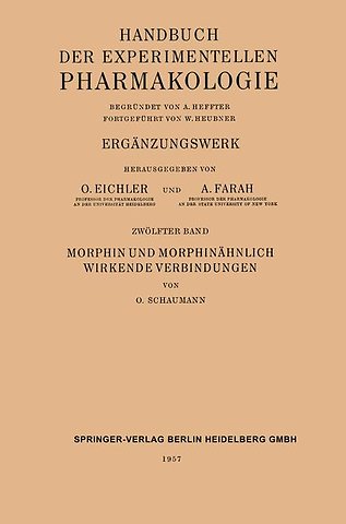 Morphin und Morphinähnlich Wirkende Verbindungen