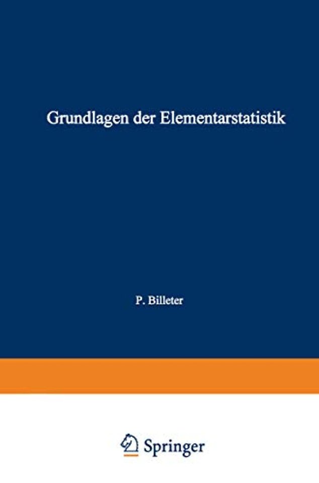 Grundlagen der Elementarstatistik