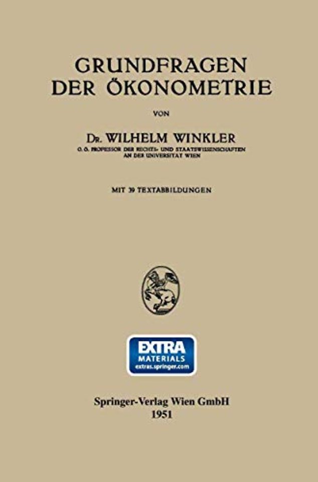 Grundfragen der Ökonometrie