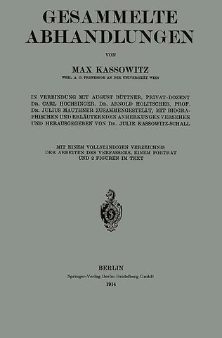 Gesammelte Abhandlungen