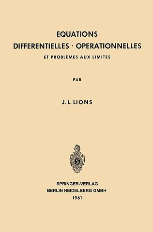 Equations Differentielles Operationnelles