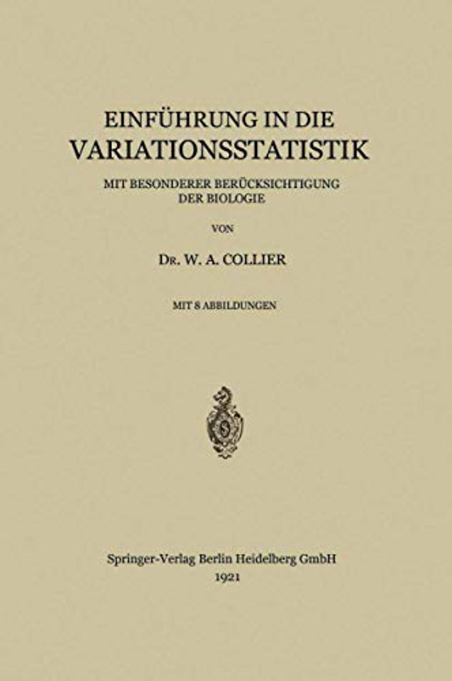 Einführung in die Variationsstatistik