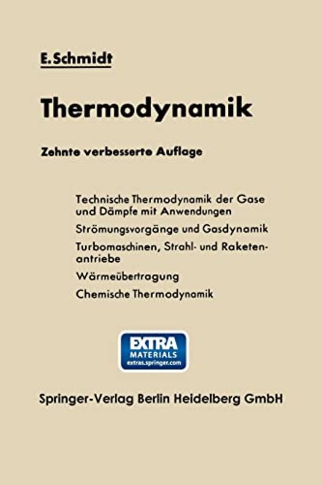 Einfuhrung in die Technische Thermodynamik und in die Grundlagen der chemischen Thermodynamik