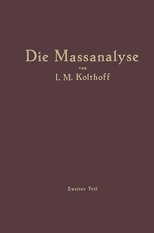 Die Massanalyse