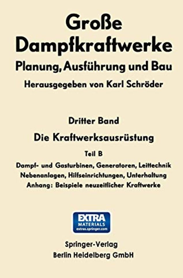 Die Kraftwerksausrüstung