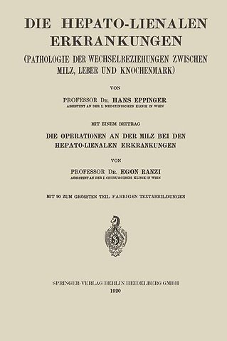 Die Hepato-Lienalen Erkrankungen