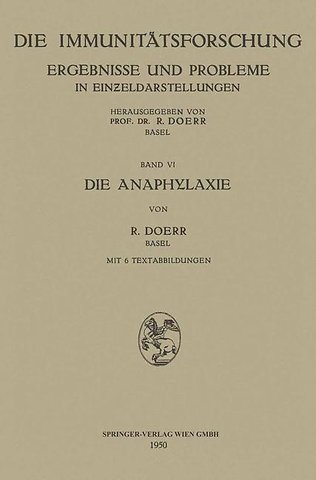 Die Anaphylaxie