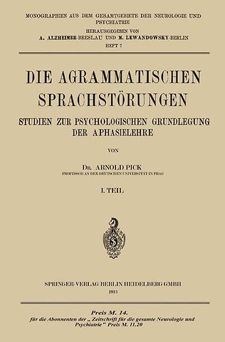 Die Agrammatischen Sprachstörungen