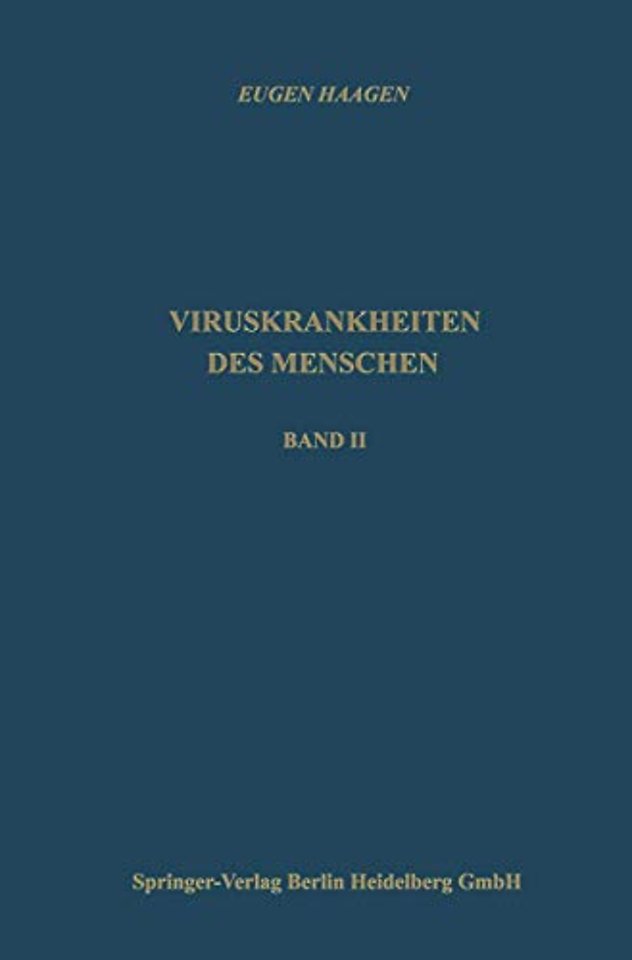 Viruskrankheiten des Menschen