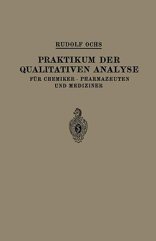 Praktikum der Qualitativen Analyse