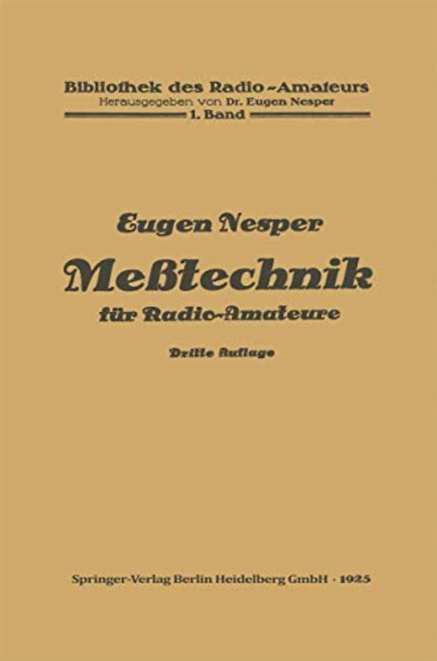 Meßtechnik für Radio-Amateure
