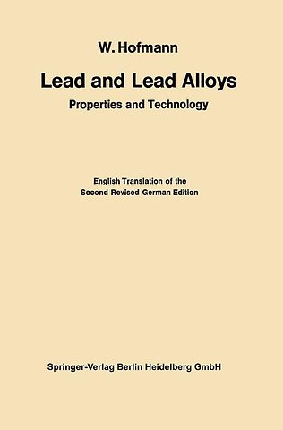 Lead and Lead Alloys