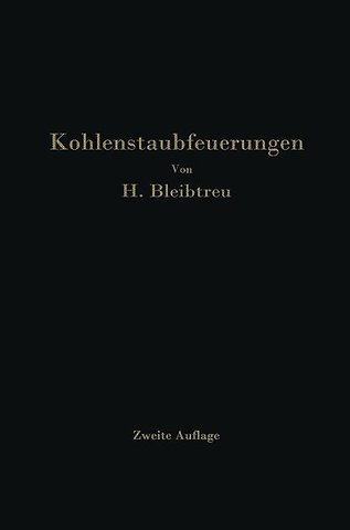 Kohlenstaubfeuerungen