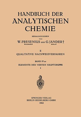 Elemente der Vierten Hauptgruppe