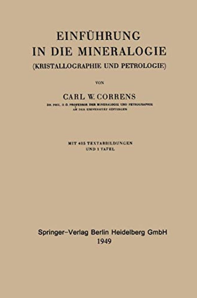 Einführung in die Mineralogie