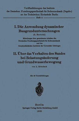 Die Anwendung dynamischer Baugrunduntersuchungen