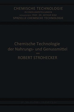 Chemische Technologie der Nahrungs- und Genussmittel