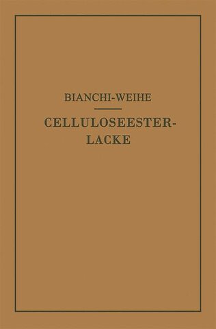 Celluloseesterlacke