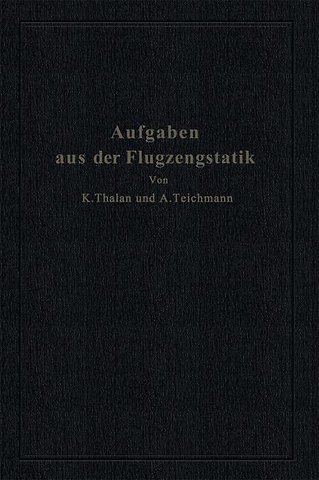 Aufgaben aus der Flugzeugstatik