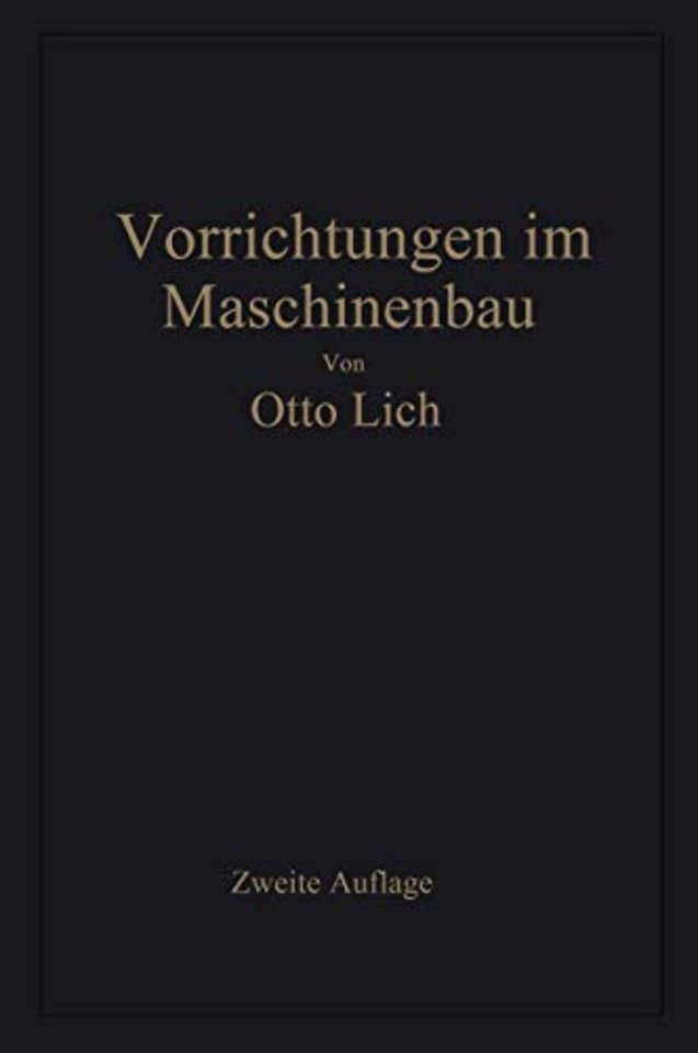 Vorrichtungen im Maschinenbau