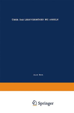 Über das Lernvermögen bei Asseln
