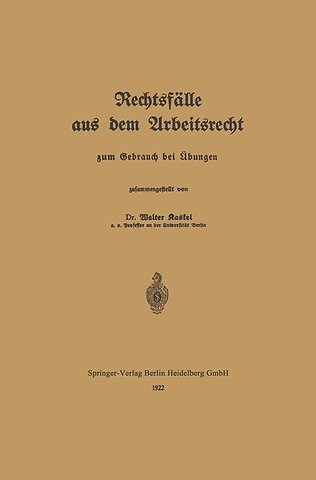 Rechtsfälle aus dem Arbeitsrecht