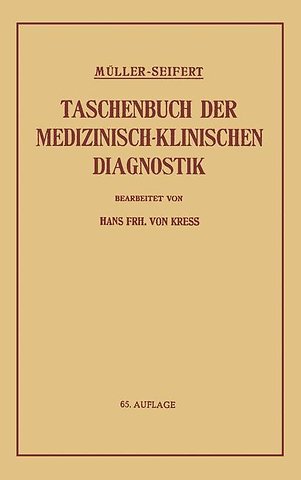 Taschenbuch der Medizinisch-Klinischen Diagnostik