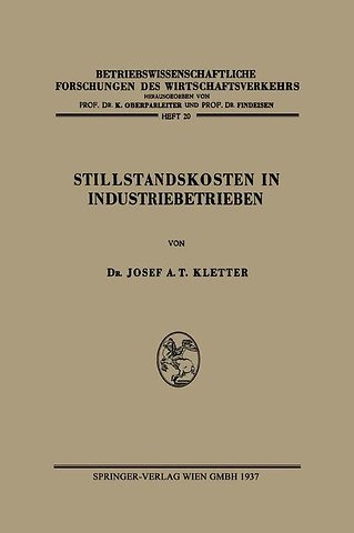 Stillstandskosten in Industriebetrieben