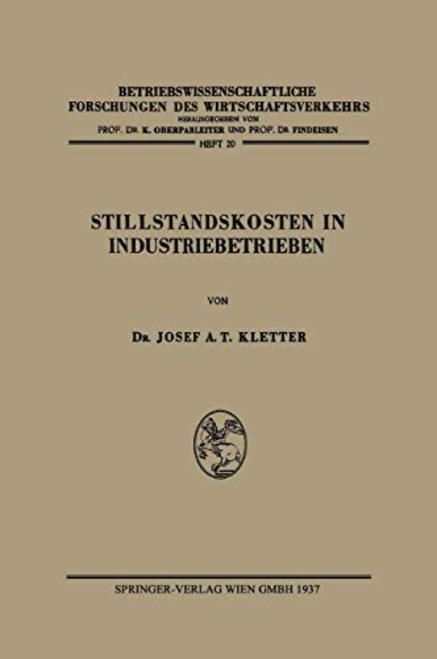 Stillstandskosten in Industriebetrieben