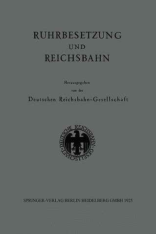 Ruhrbesetzung und Reichsbahn