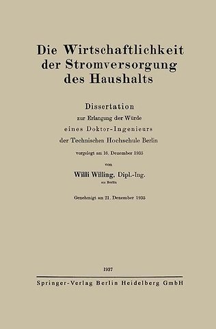 Die Wirtschaftlichkeit der Stromversorgung des Haushalts