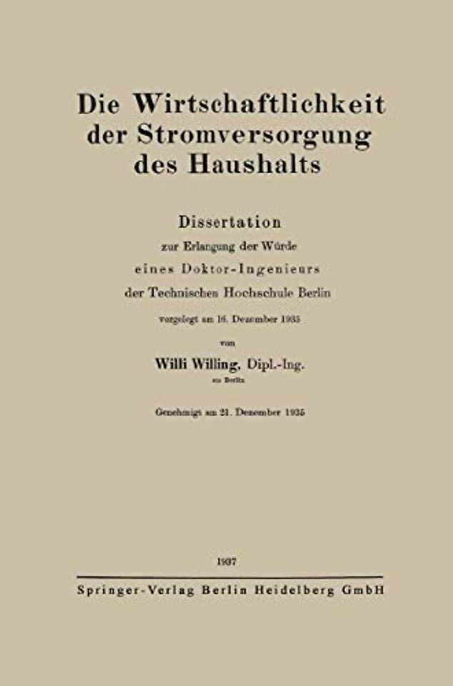 Die Wirtschaftlichkeit der Stromversorgung des Haushalts