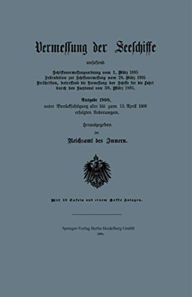 Vermessung der Seeschiffe