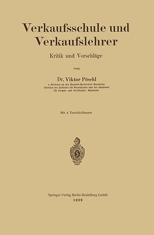 Verkaufsschule und Verkaufslehrer