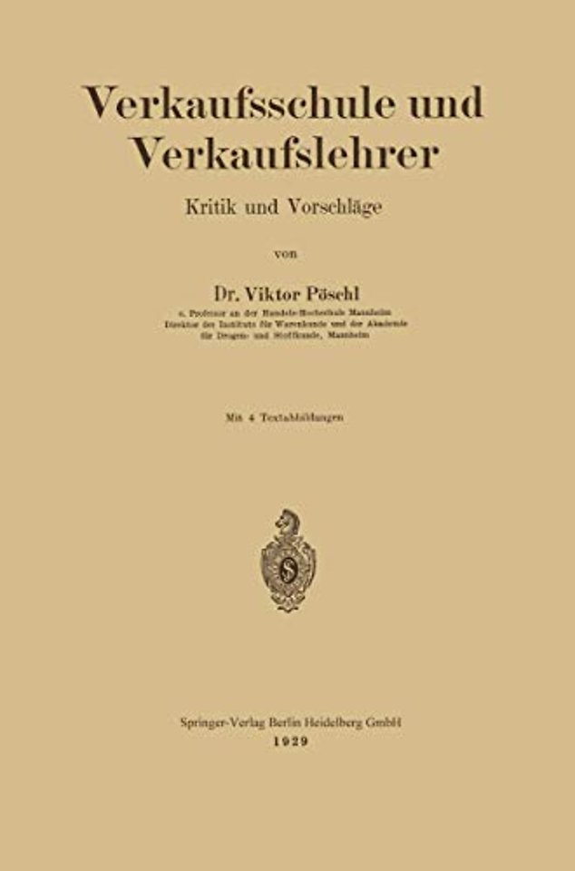 Verkaufsschule und Verkaufslehrer